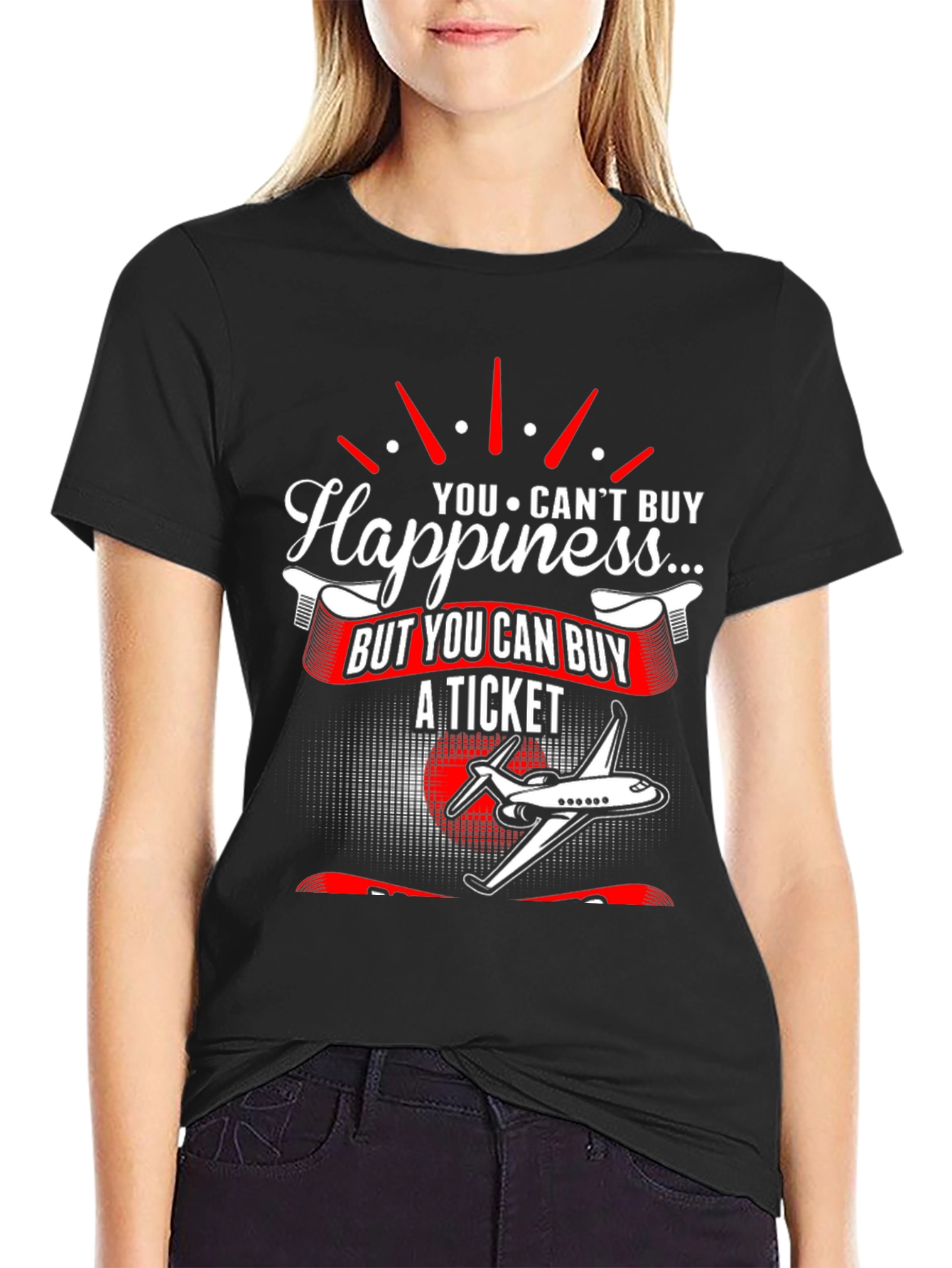 Aviation Happiness T-Shirt - Buy a Ticket!