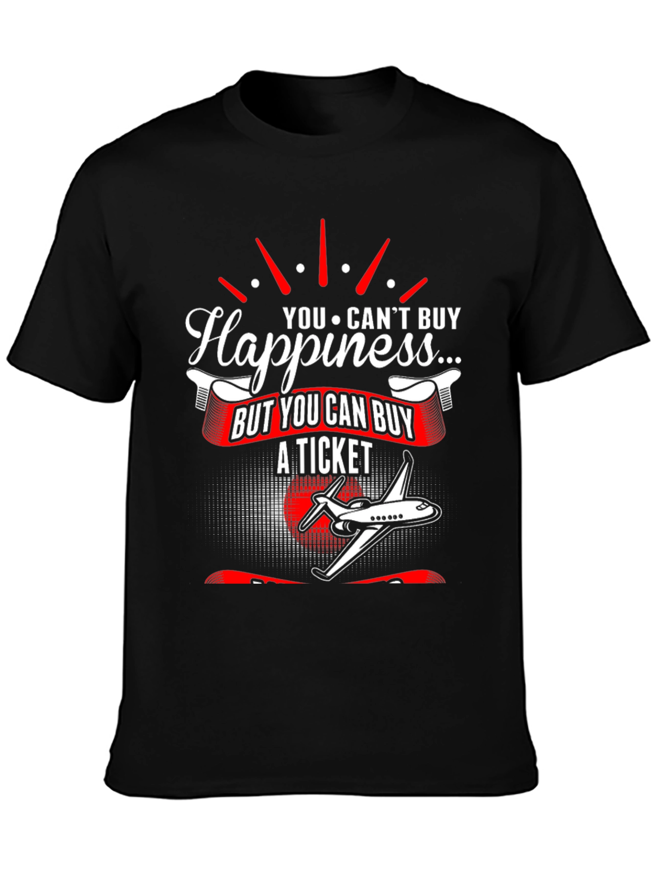 Aviation Happiness T-Shirt - Buy a Ticket!