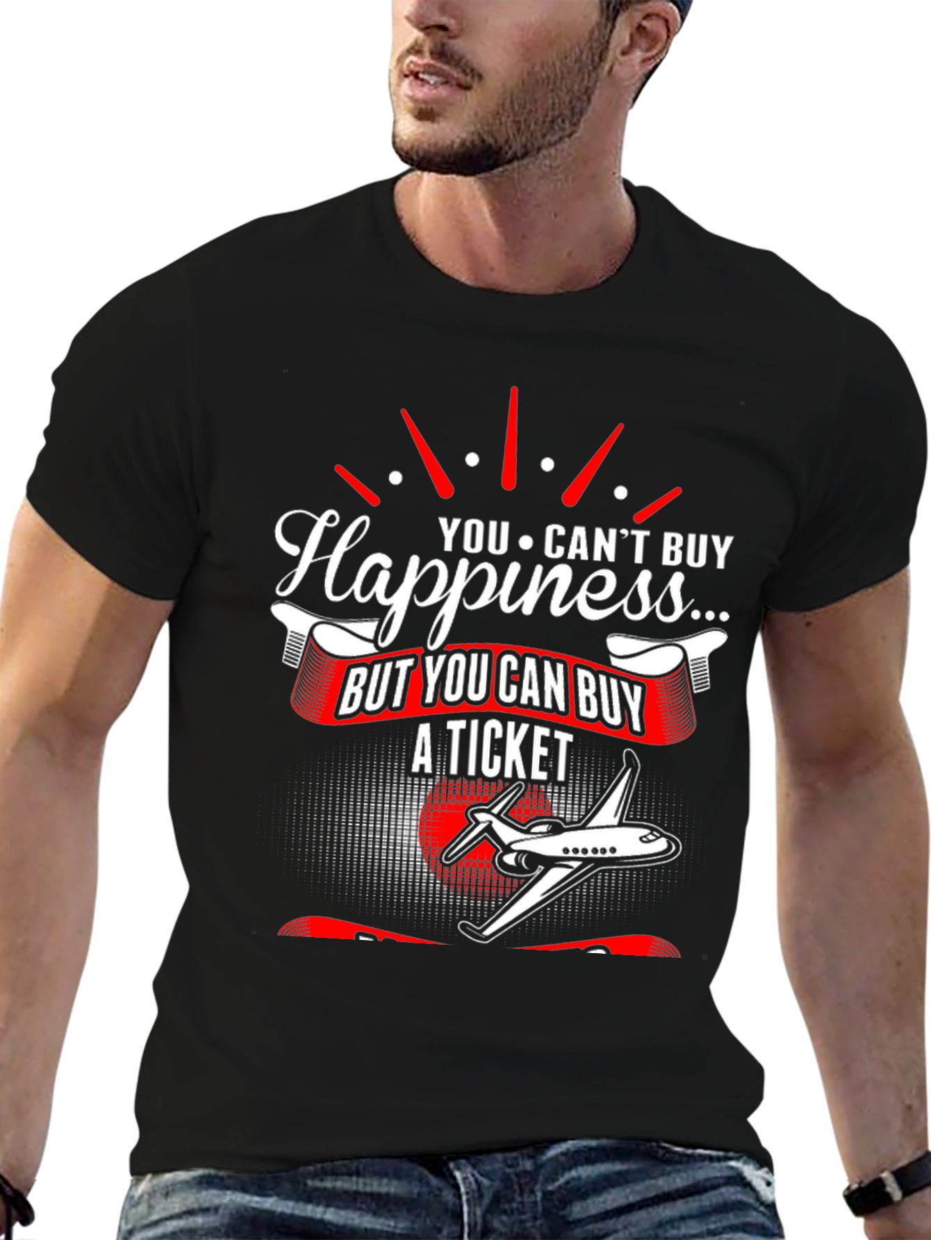 Aviation Happiness T-Shirt - Buy a Ticket!
