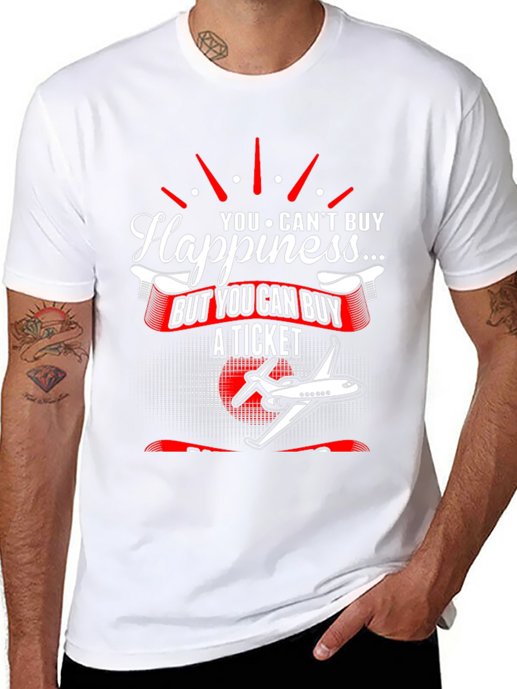 Aviation Happiness T-Shirt - Buy a Ticket!