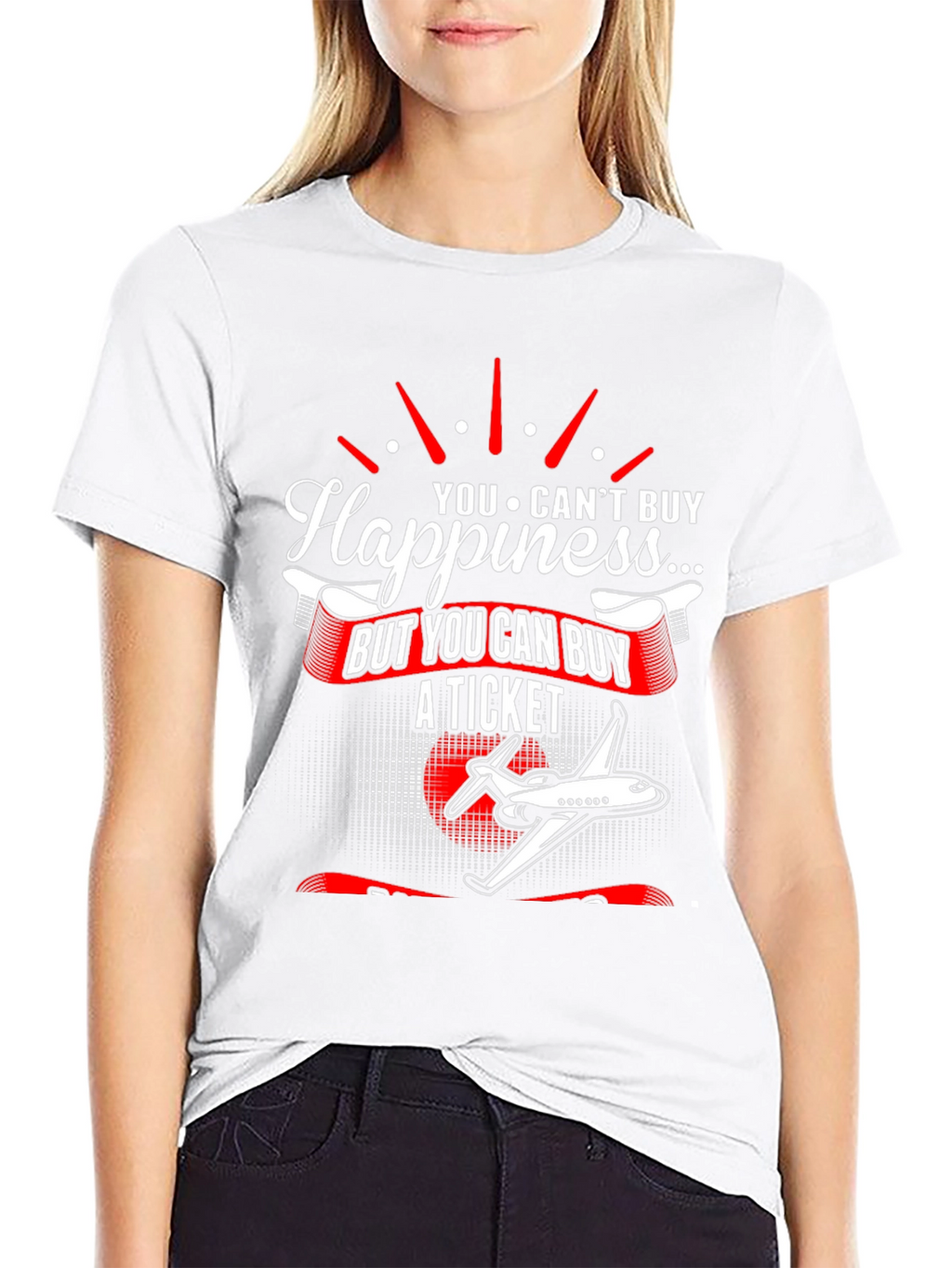 Aviation Happiness T-Shirt - Buy a Ticket!