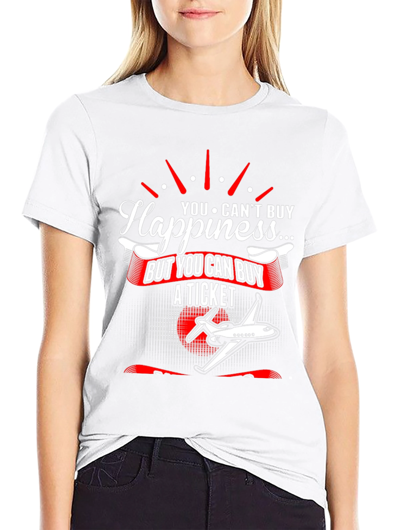 Aviation Happiness T-Shirt - Buy a Ticket!