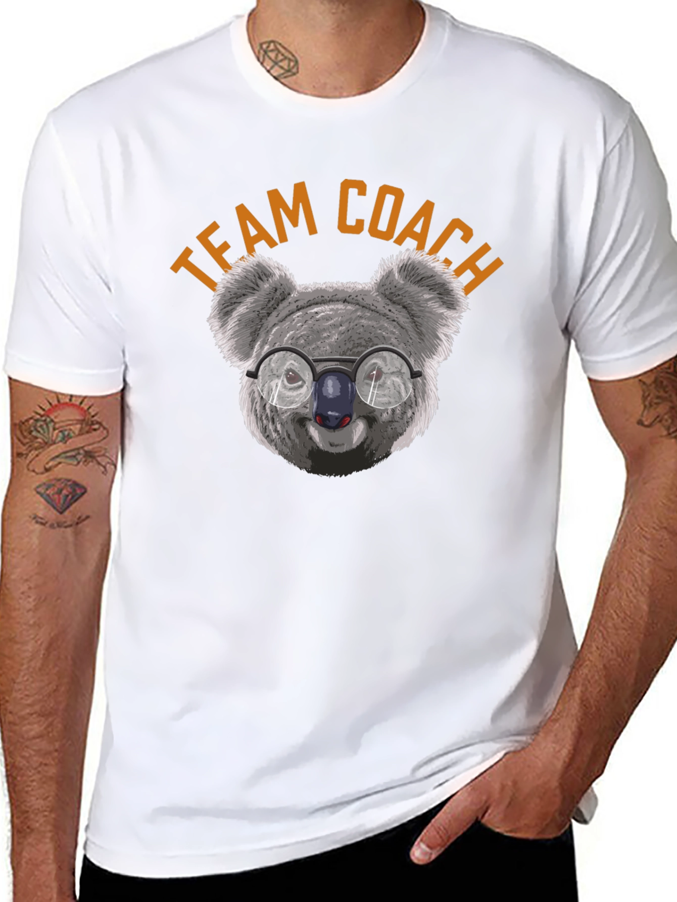 Team Coach Koala Bear T-Shirt