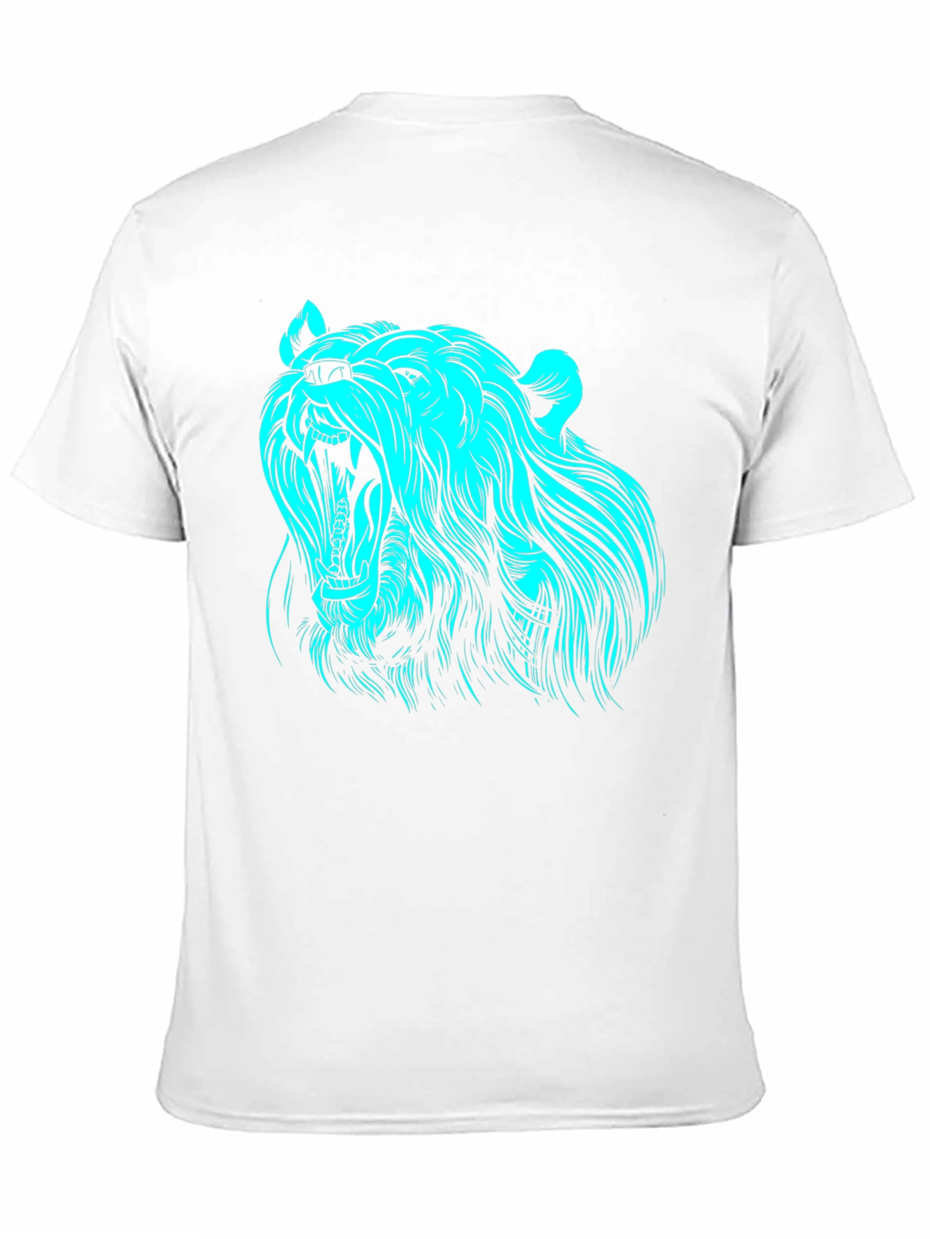 Bold Bear Graphic Tee - Black Cotton Comfort