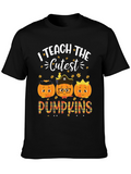 Teacher Halloween Pumpkin T-Shirt
