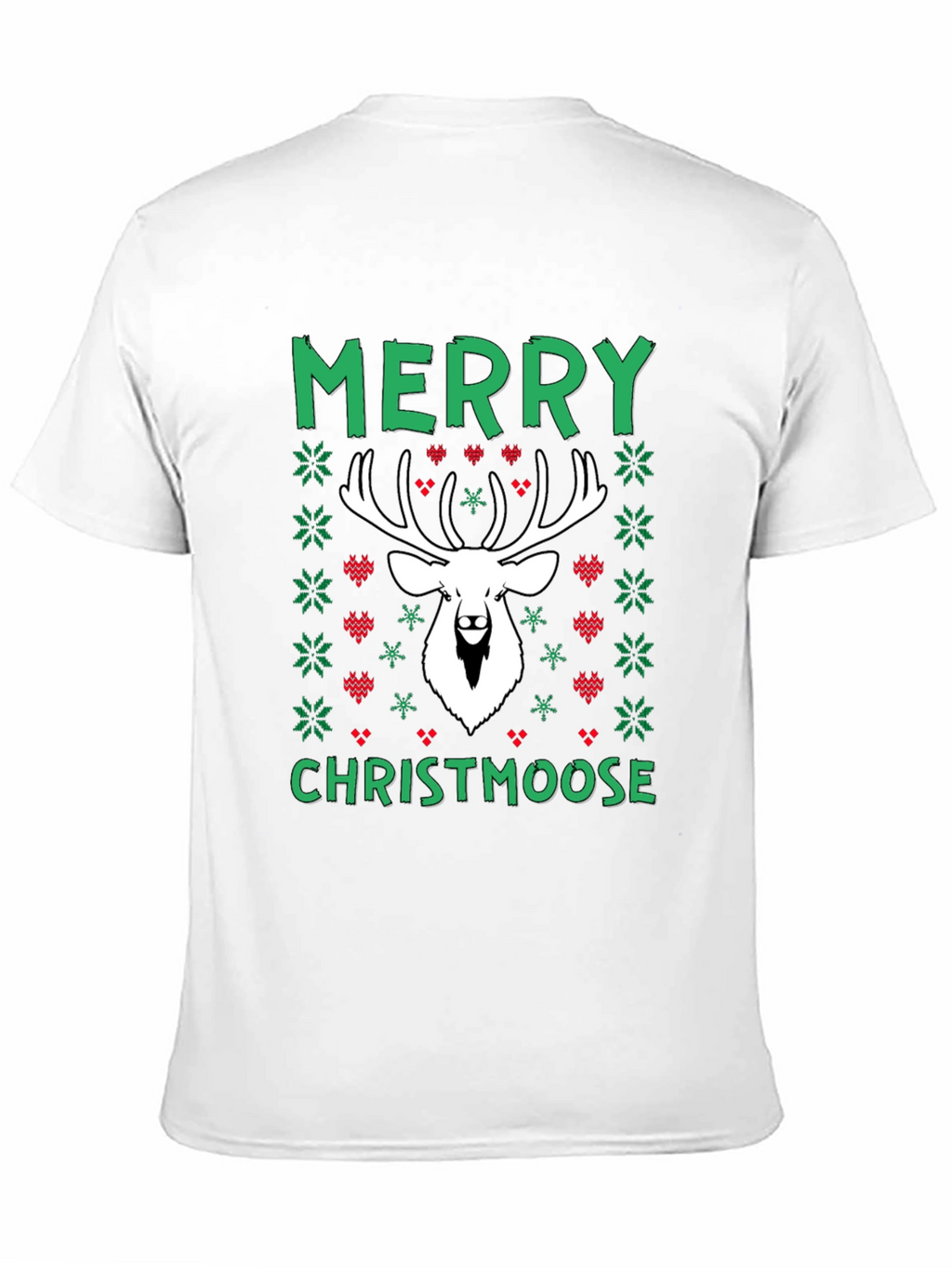 Merry Christmoose T-Shirt Holiday Graphic Tee