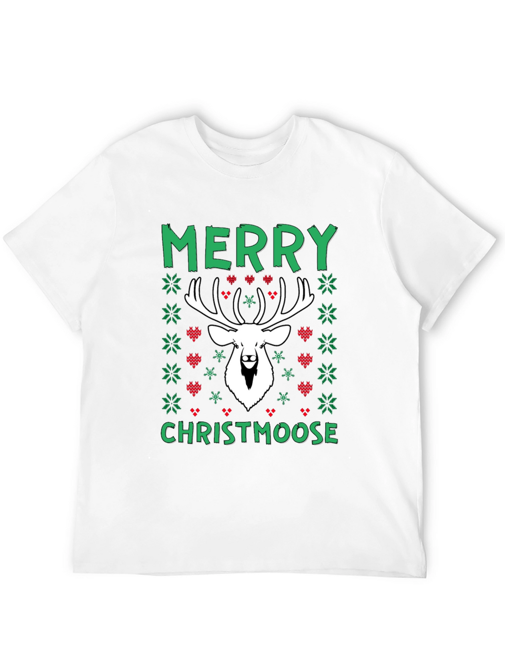 Merry Christmoose T-Shirt Holiday Graphic Tee