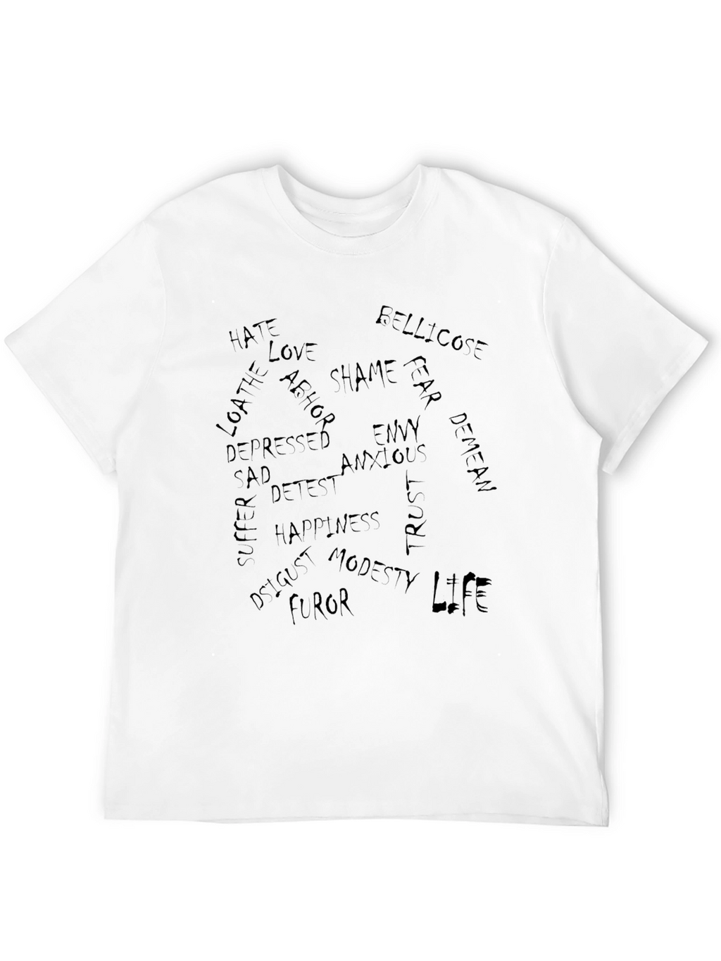 Emotional State Spiral Graphic Tee