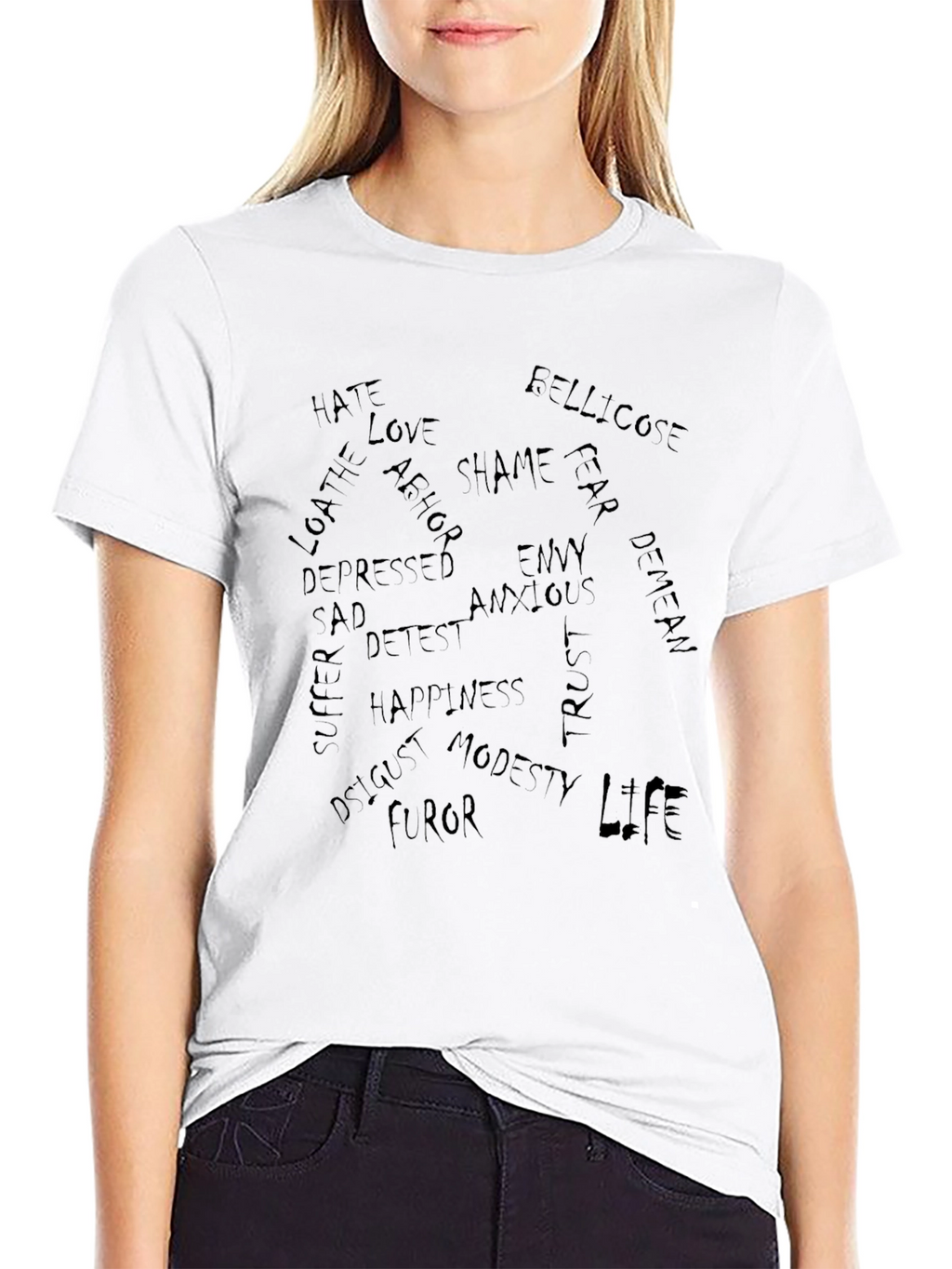 Emotional State Spiral Graphic Tee