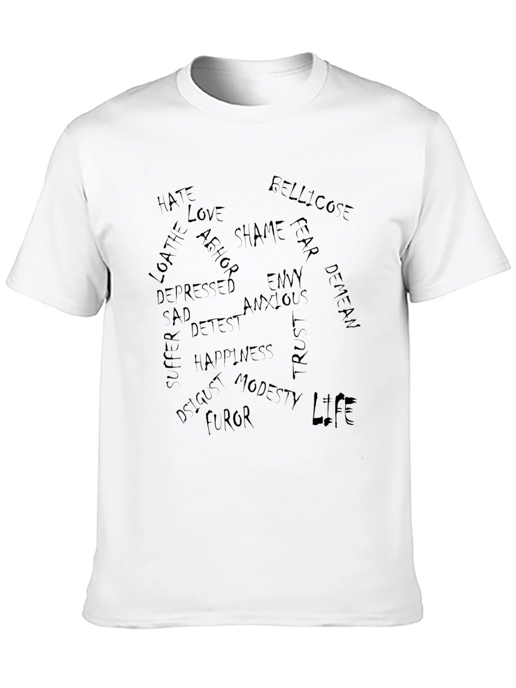 Emotional State Spiral Graphic Tee