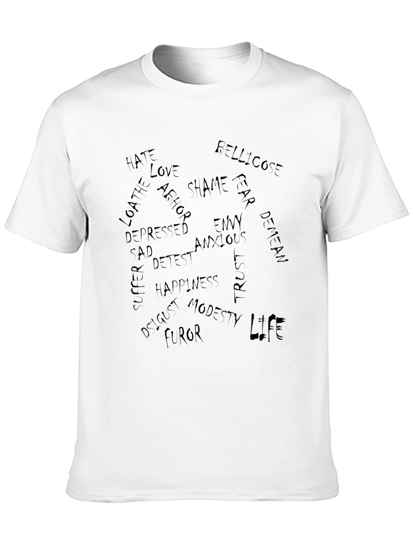 Emotional State Spiral Graphic Tee