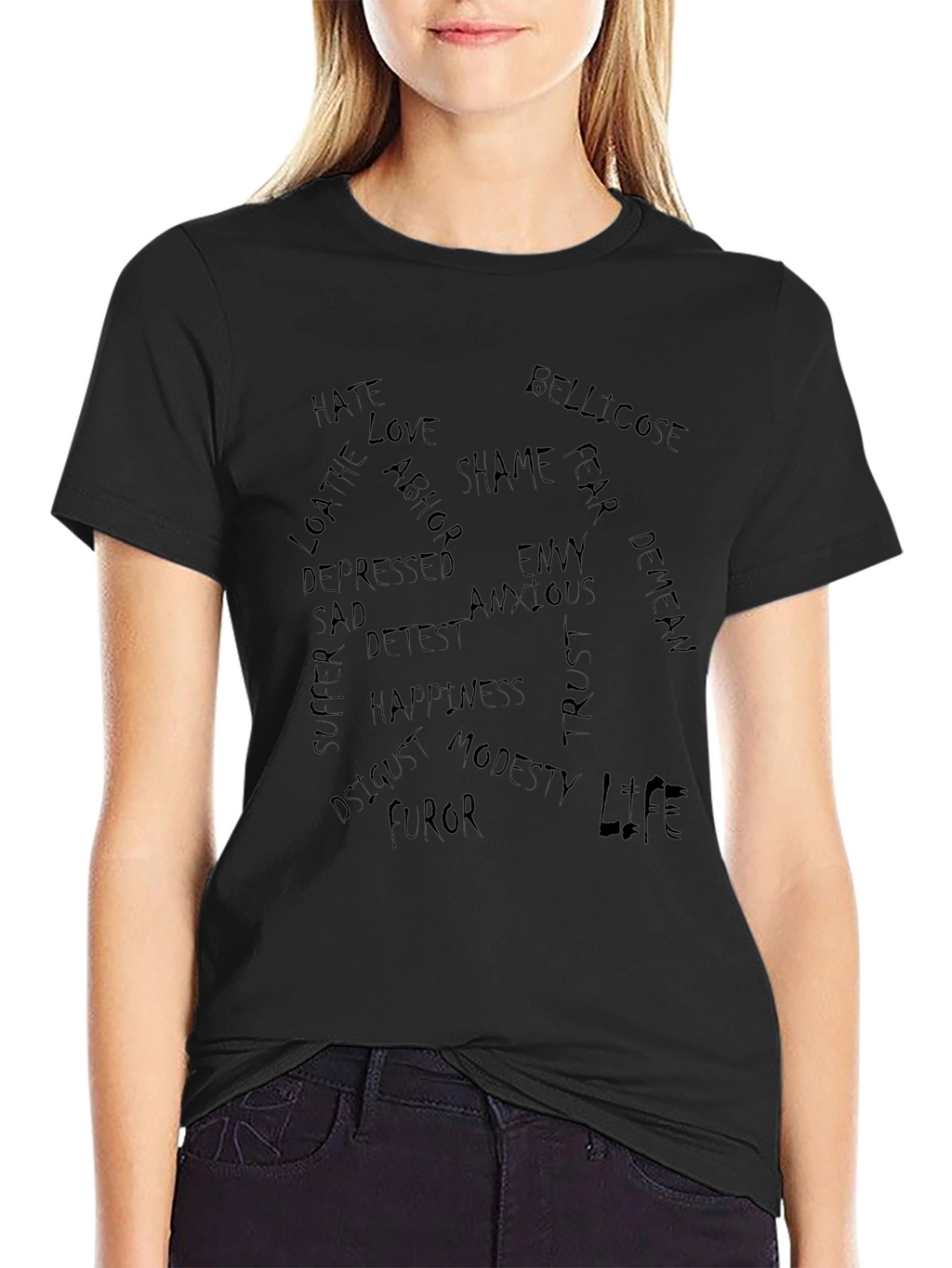 Emotional State Spiral Graphic Tee