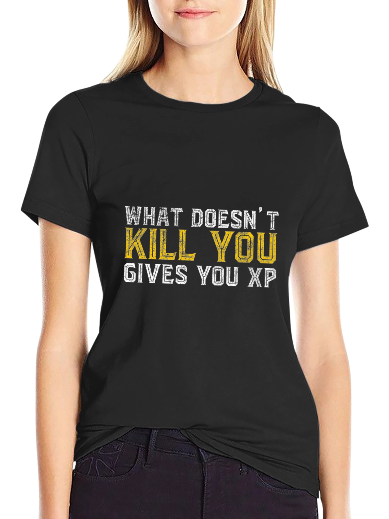 What Doesnt Kill You Gives You XP T-Shirt