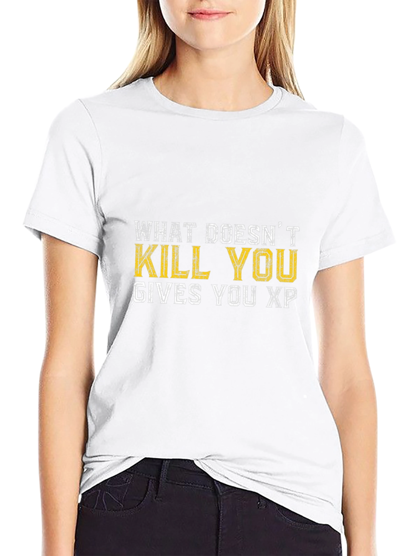 What Doesnt Kill You Gives You XP T-Shirt