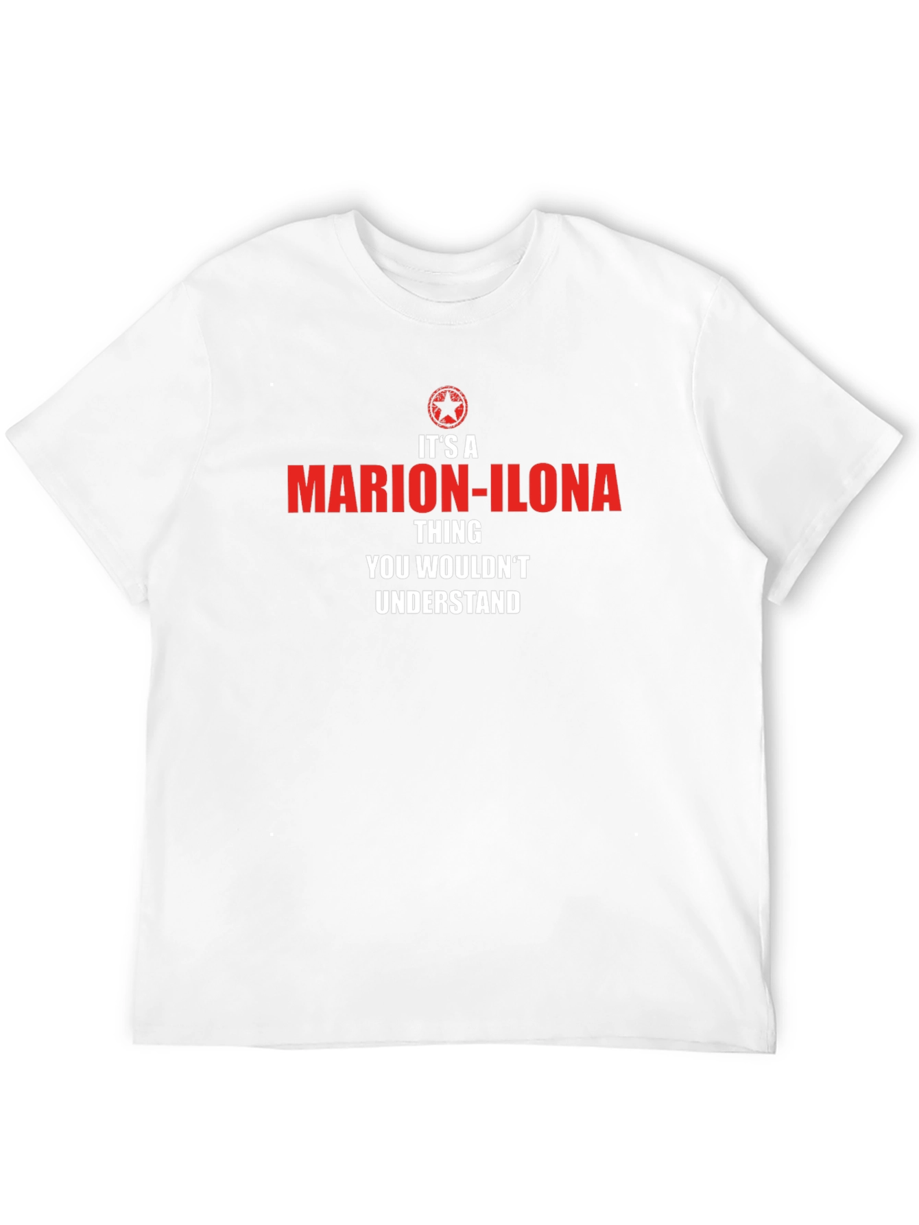 Marion-Ilona Thing T-Shirt - Novelty Graphic Tee