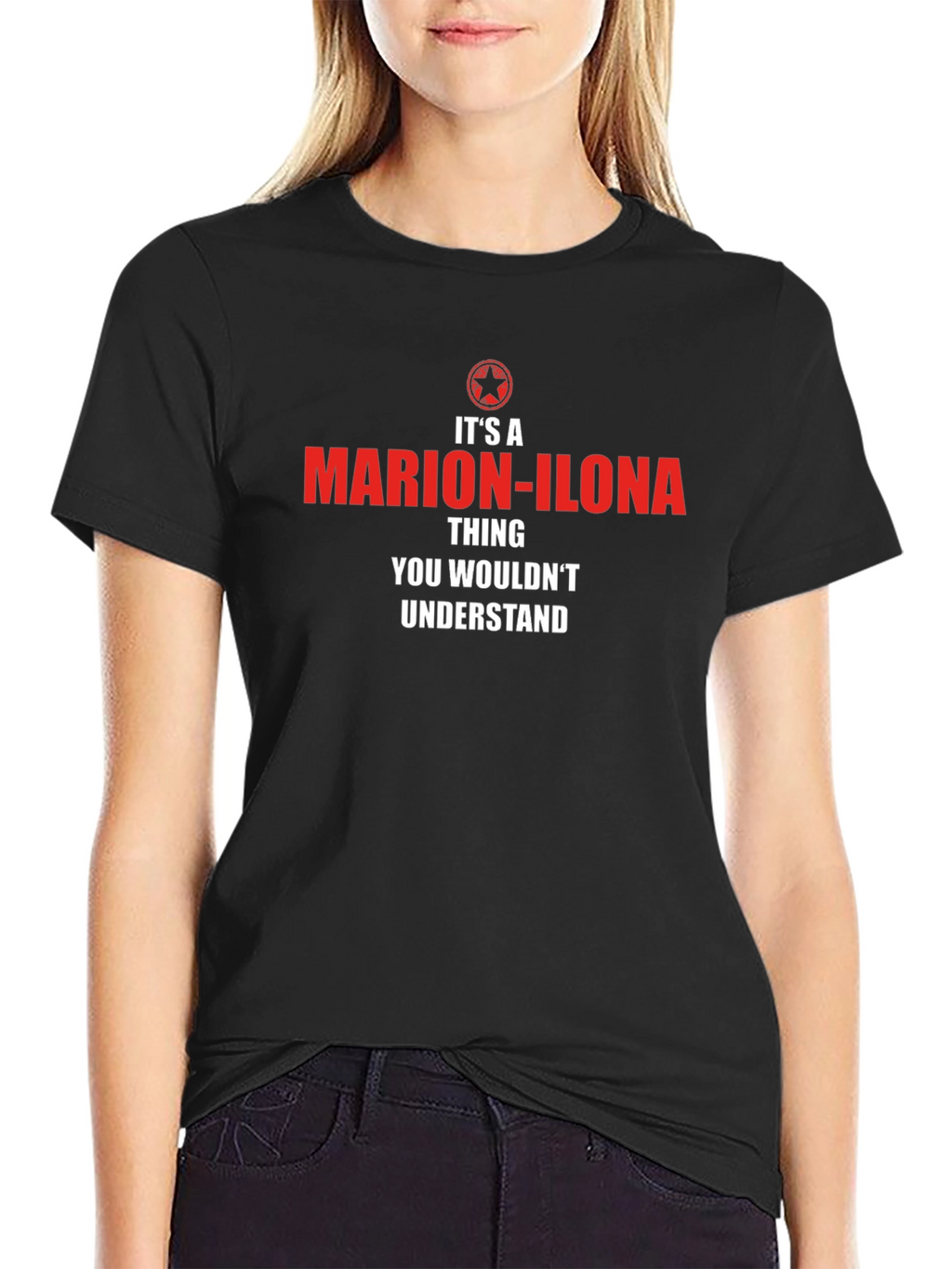 Marion-Ilona Thing T-Shirt - Novelty Graphic Tee