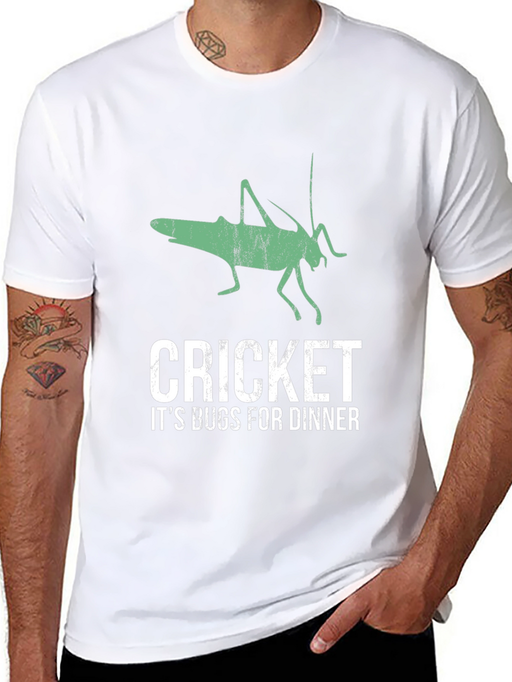 Cricket Bugs for Dinner Graphic T-Shirt
