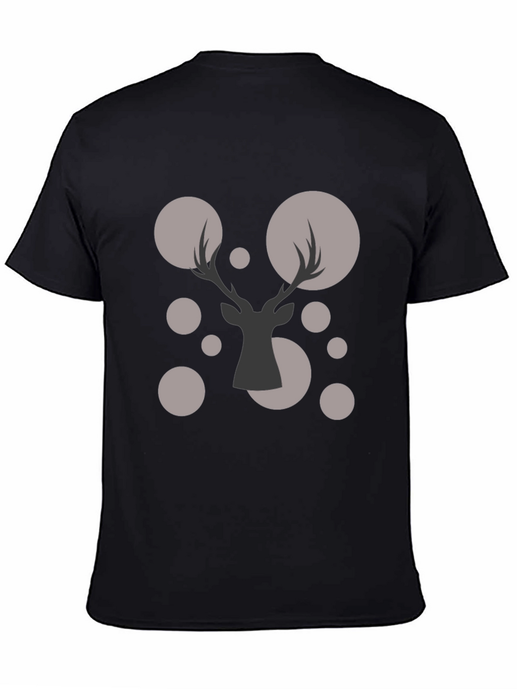Modern Deer Silhouette Graphic Tee
