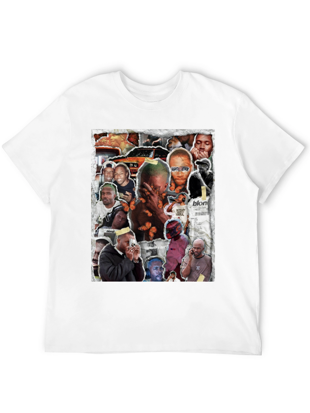 Frank Ocean Collage Graphic T-Shirt