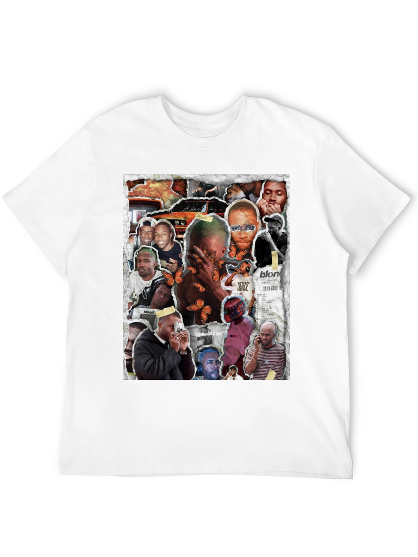 Frank Ocean Collage Graphic T-Shirt