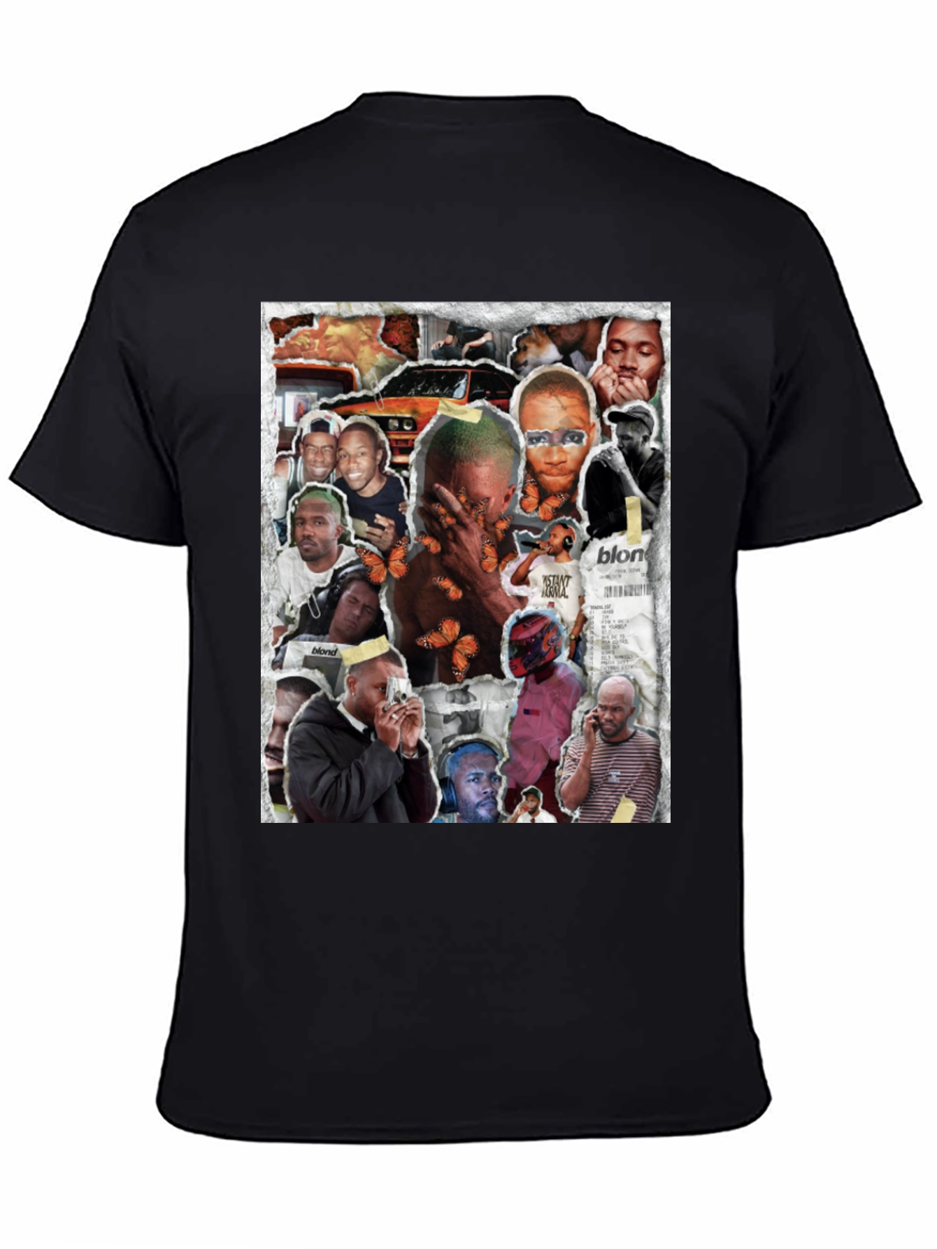 Frank Ocean Collage Graphic T-Shirt