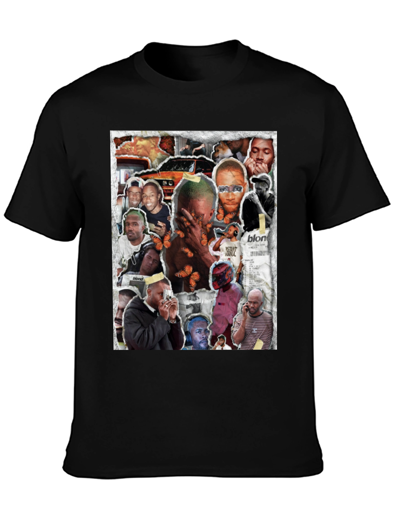Frank Ocean Collage Graphic T-Shirt