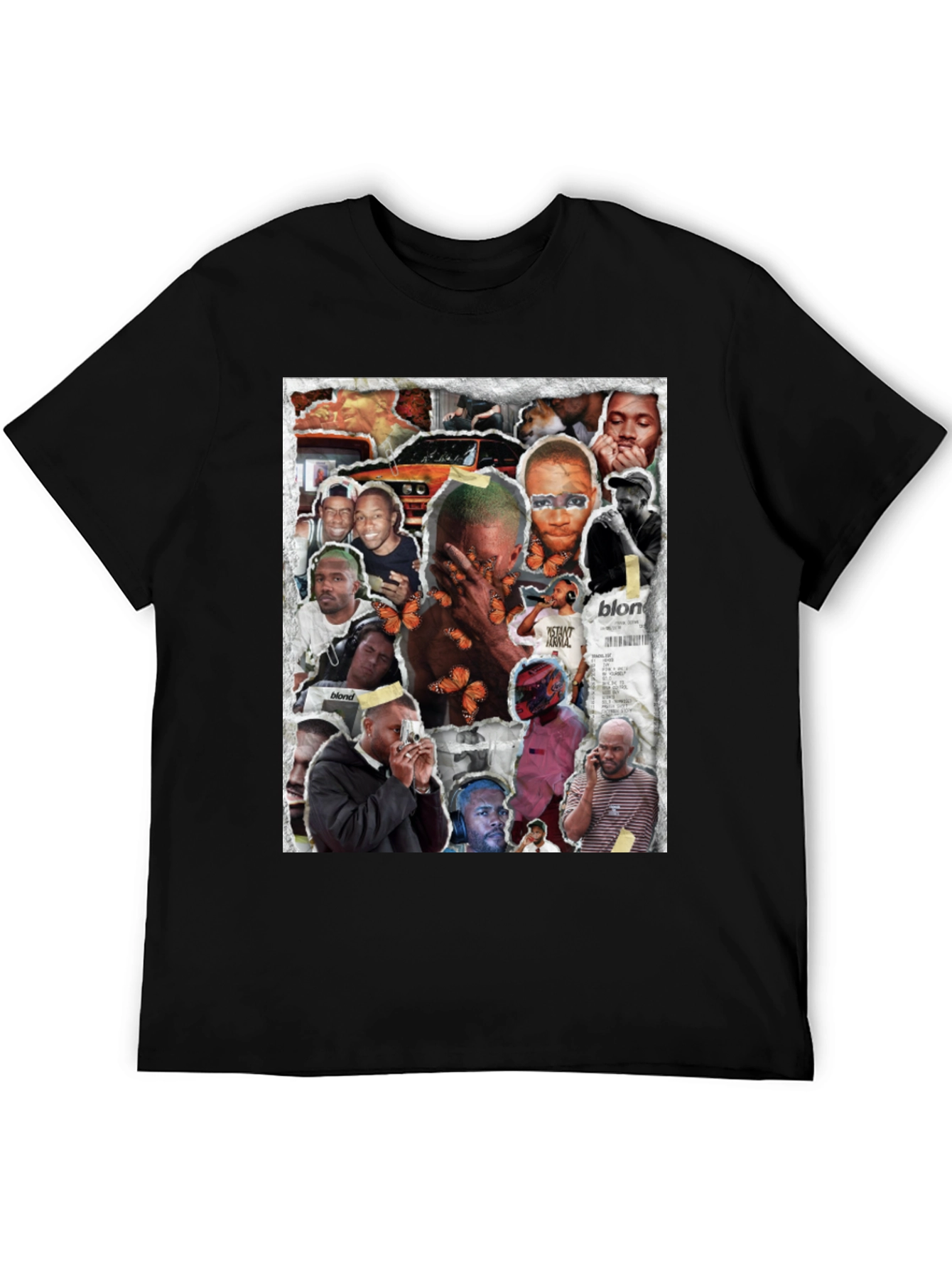 Frank Ocean Collage Graphic T-Shirt