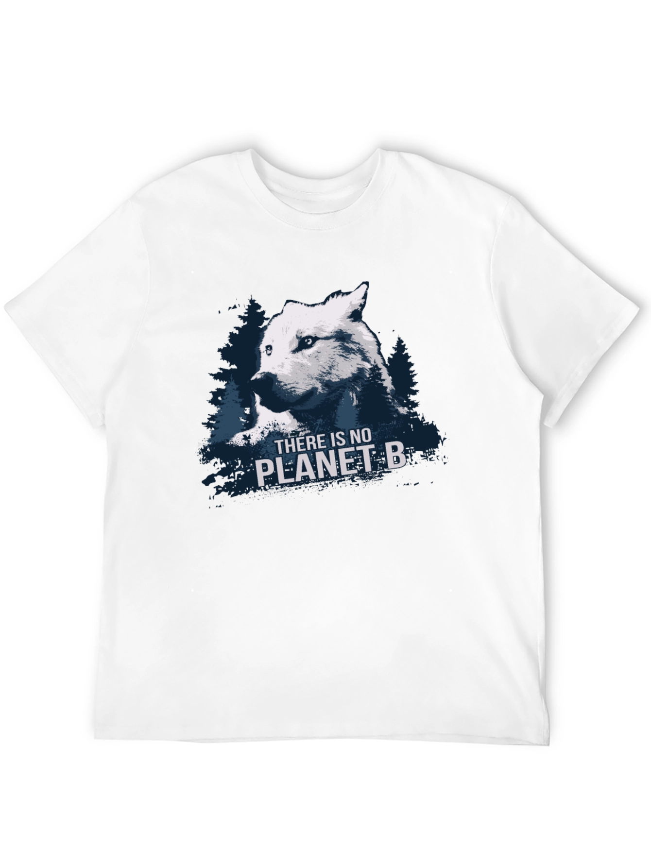 Wolf Planet B Black Graphic T-Shirt