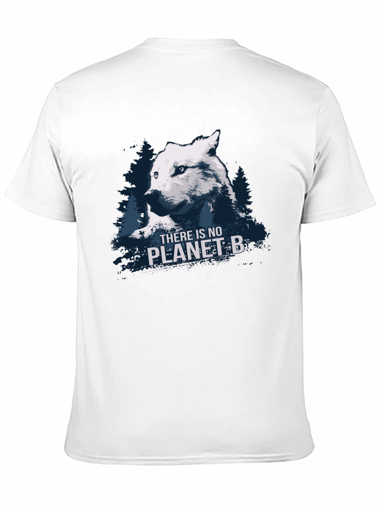 Wolf Planet B Black Graphic T-Shirt