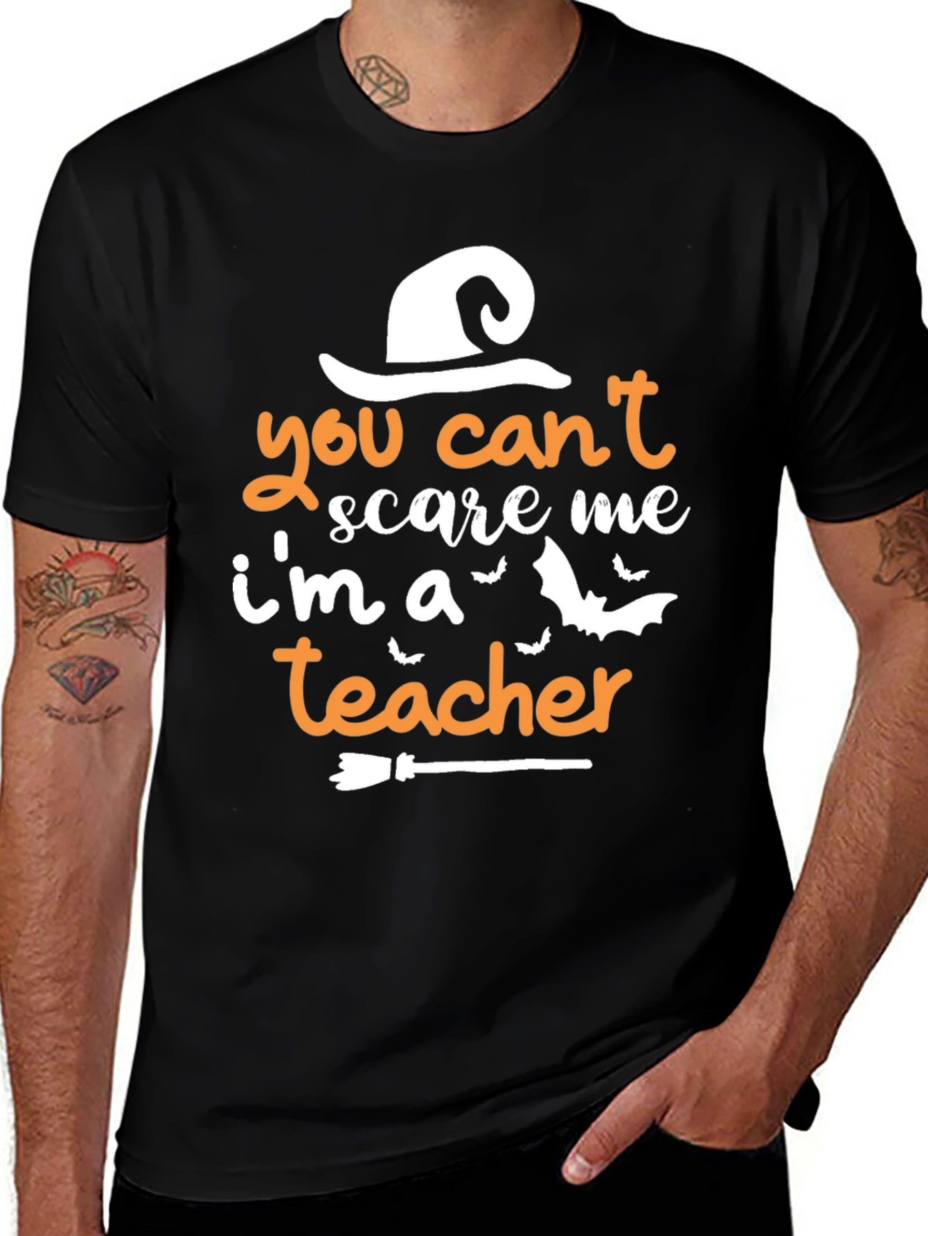 You Cant Scare Me Im A Teacher T-Shirt