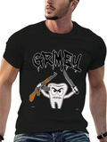Grimey Tooth Graphic T-Shirt - Black Cotton Tee