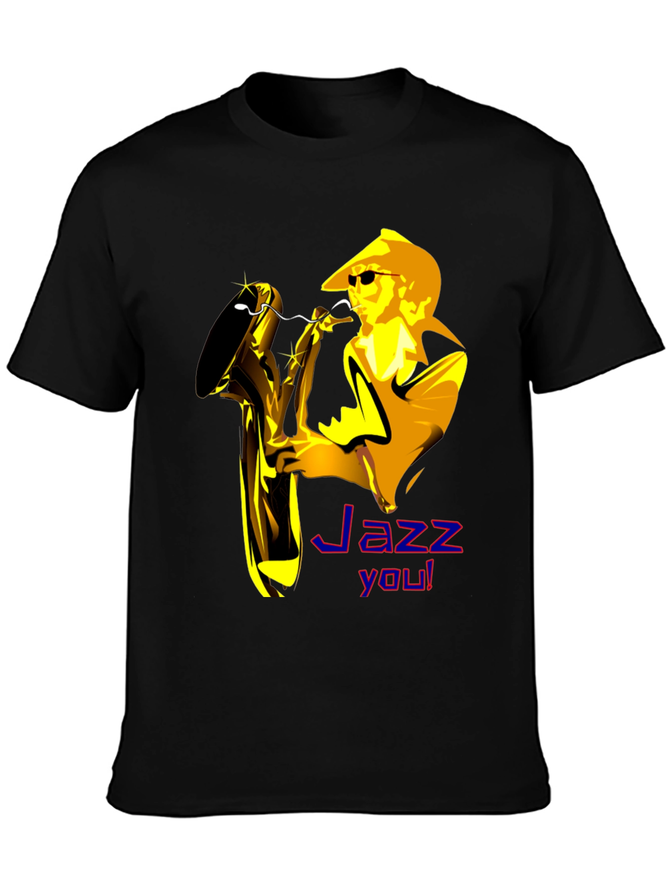 Jazz Musician Graphic Tee