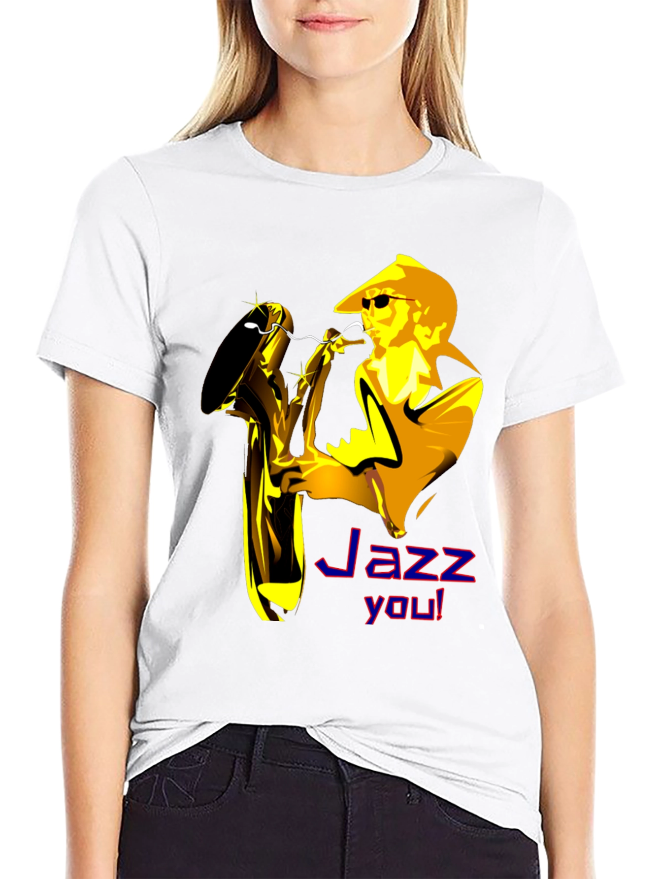 Jazz Musician Graphic Tee