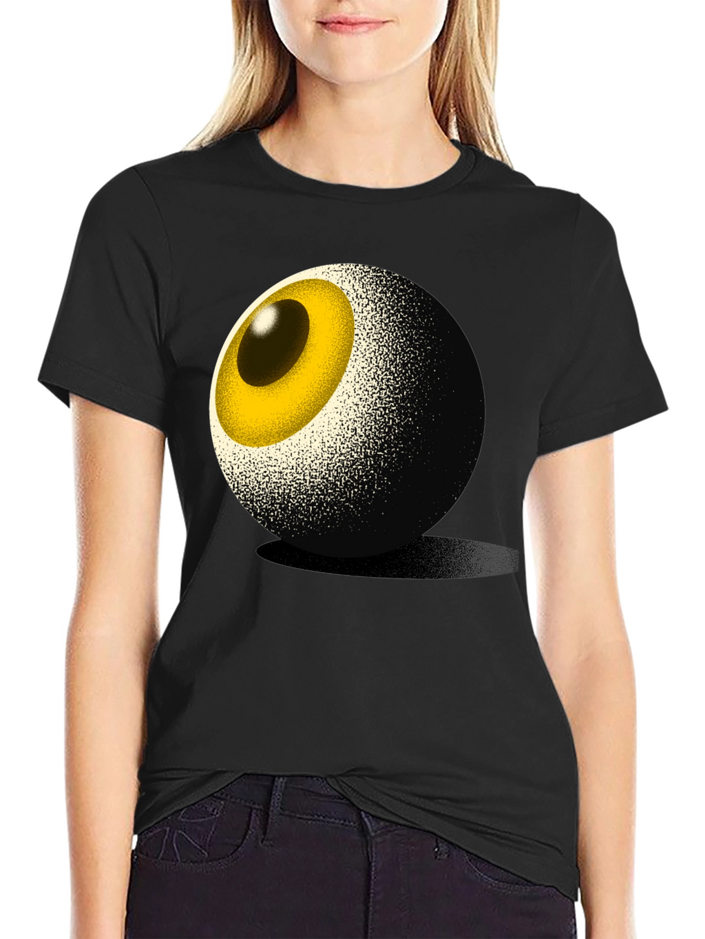 Eyeball Graphic T-Shirt - Unique Design