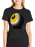 Eyeball Graphic T-Shirt - Unique Design