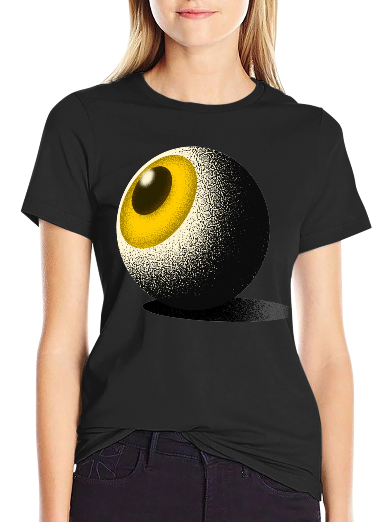 Eyeball Graphic T-Shirt - Unique Design