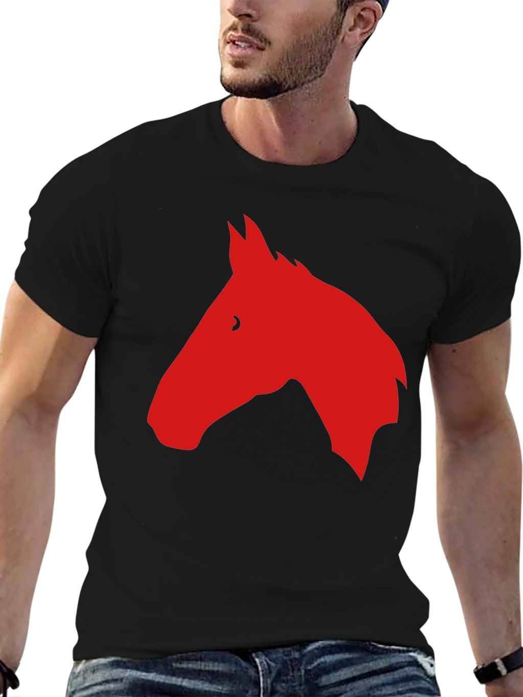 Bold Horse Graphic Tee - Modern Menswear