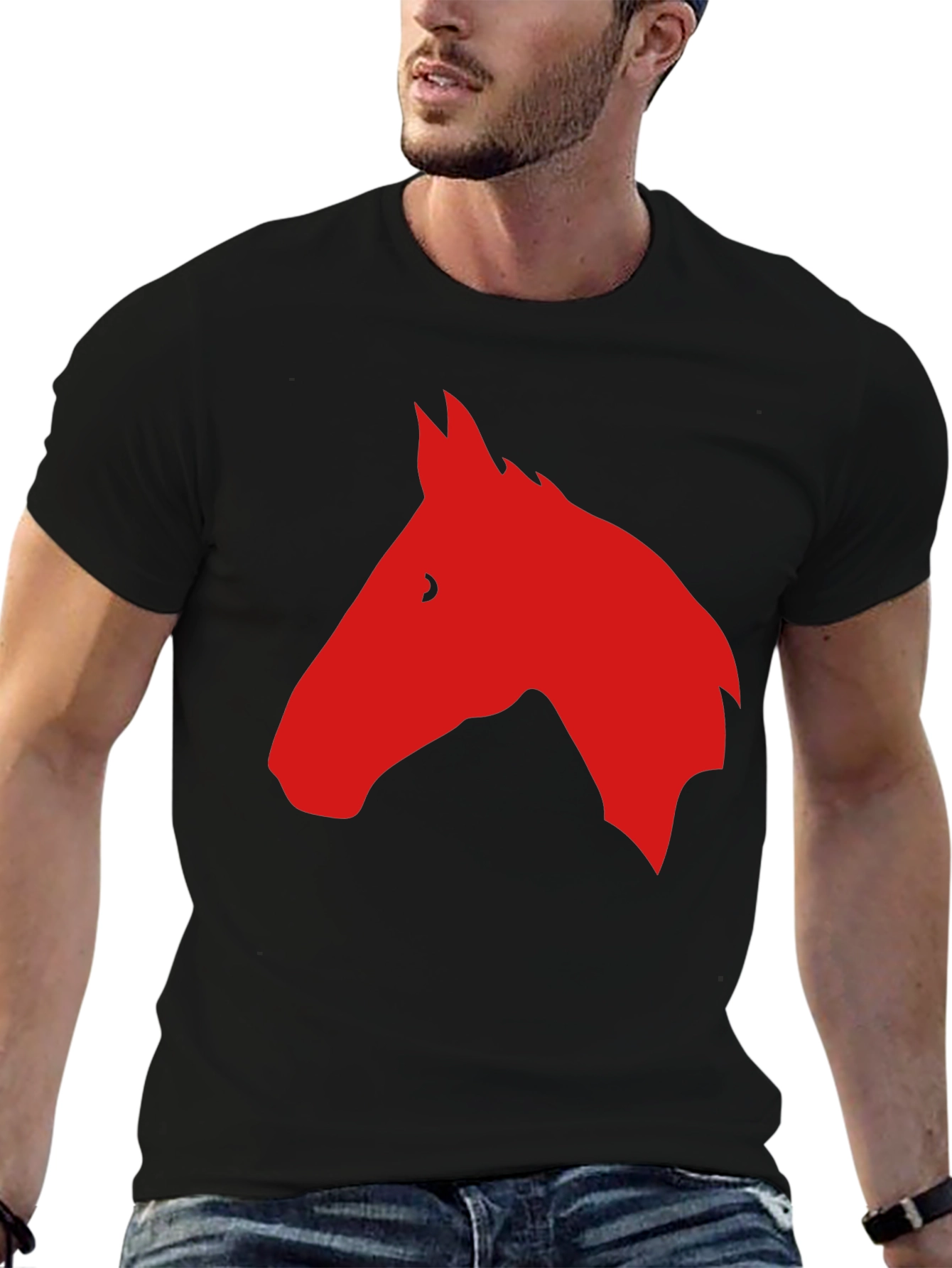 Bold Horse Graphic Tee - Modern Menswear