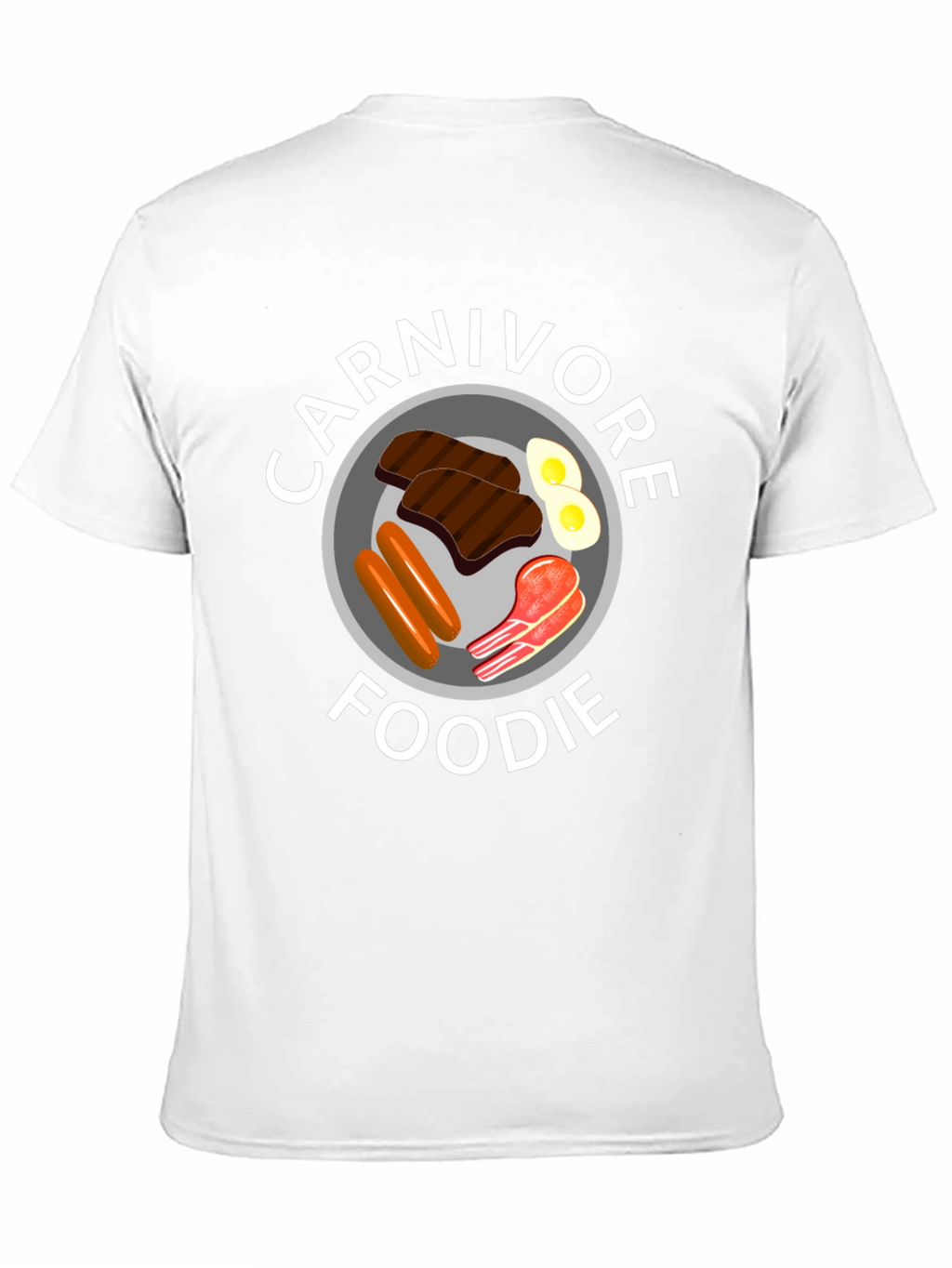 Carnivore Foodie Black T-Shirt - Meat Lover Tee