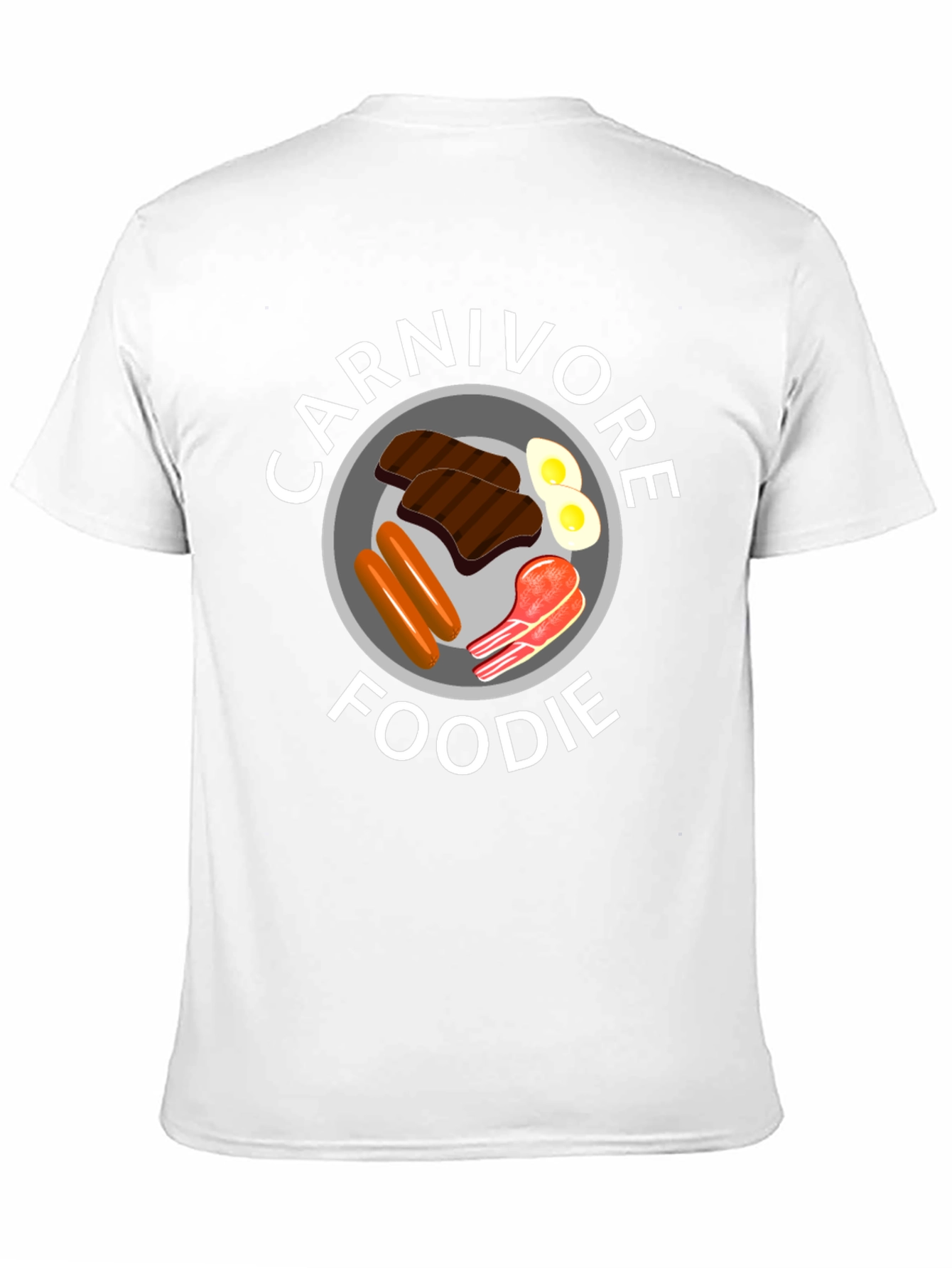 Carnivore Foodie Black T-Shirt - Meat Lover Tee