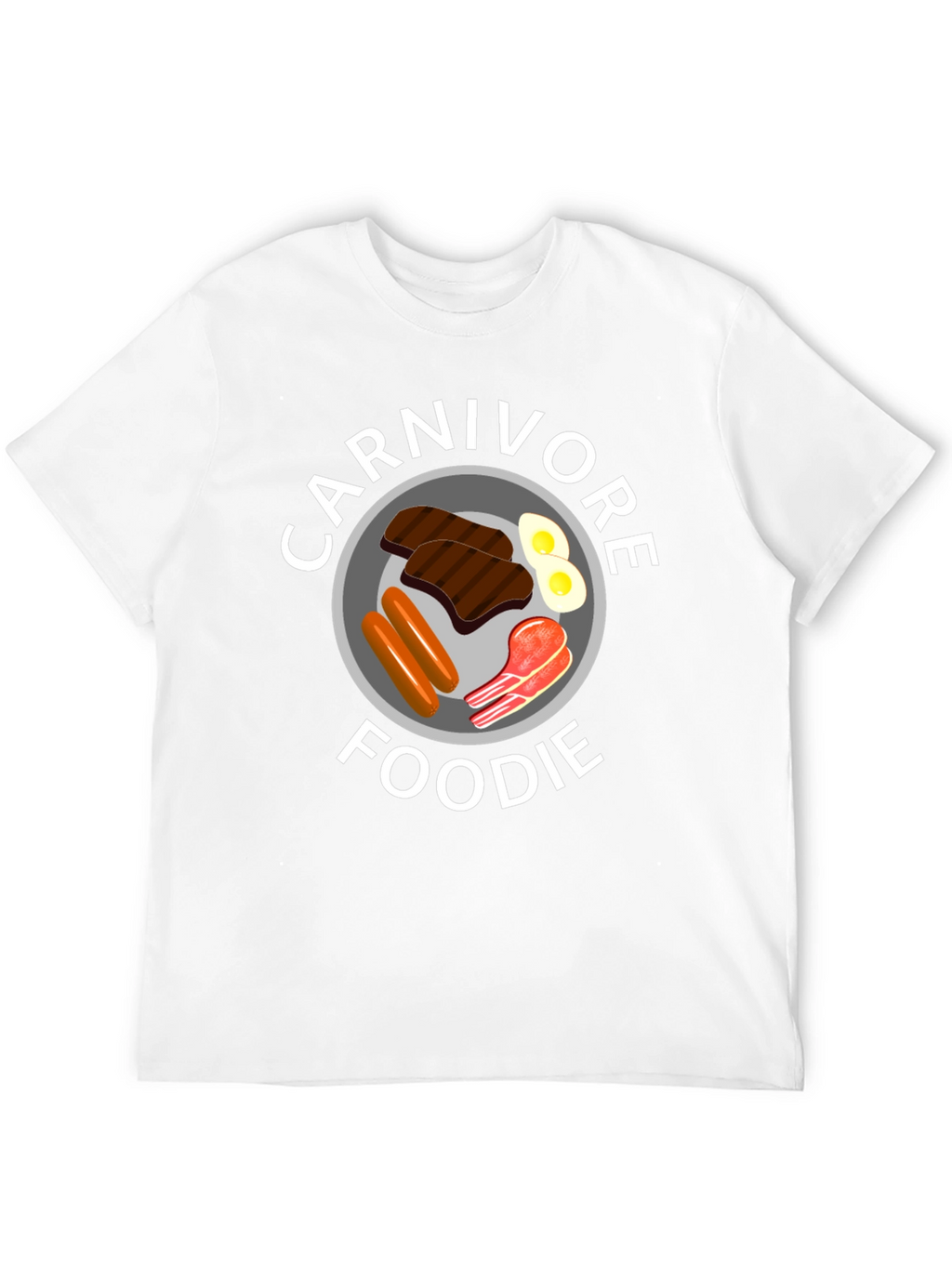 Carnivore Foodie Black T-Shirt - Meat Lover Tee