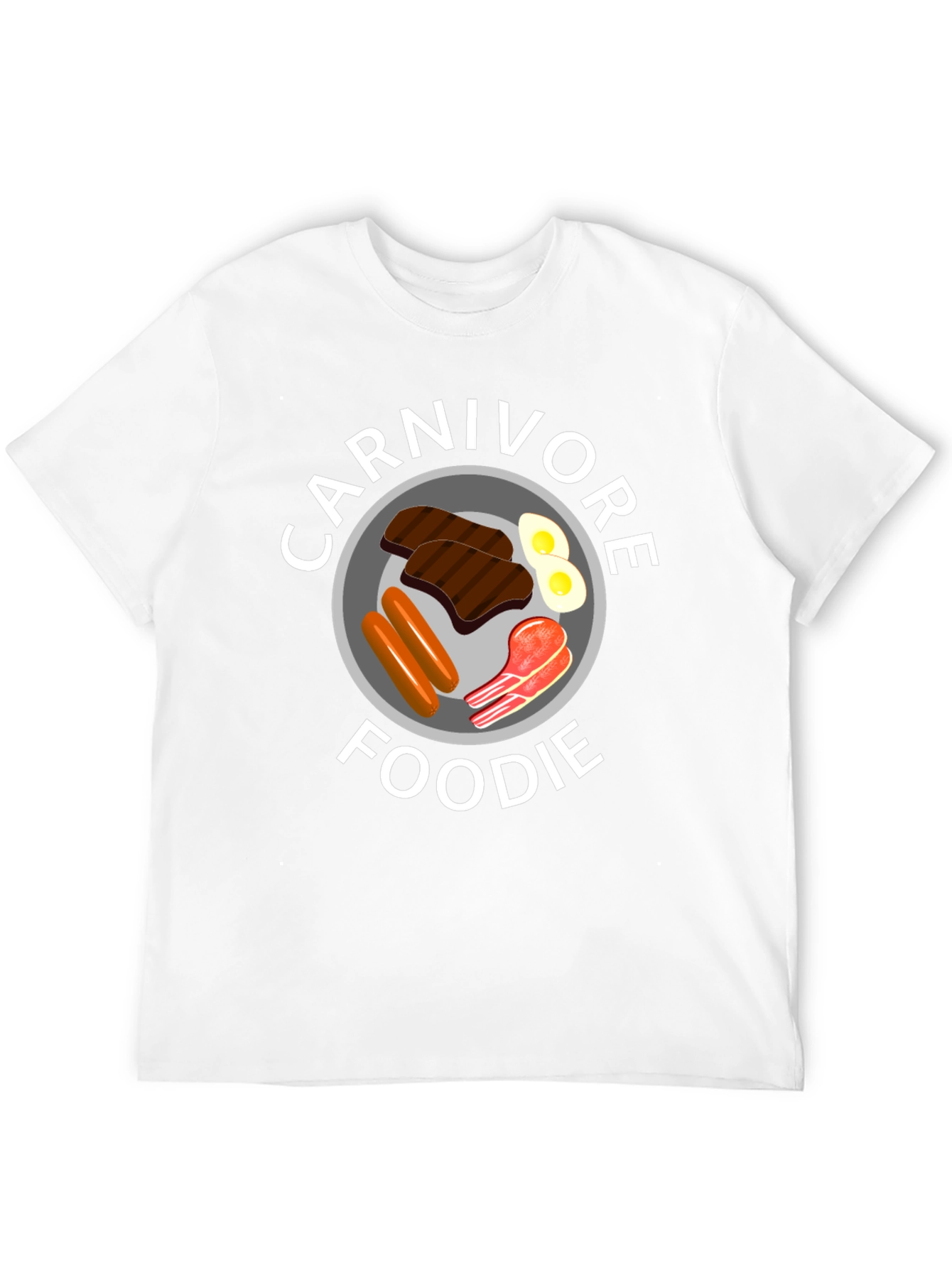 Carnivore Foodie Black T-Shirt - Meat Lover Tee