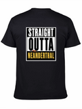 Straight Outta Neanderthal Graphic T-Shirt