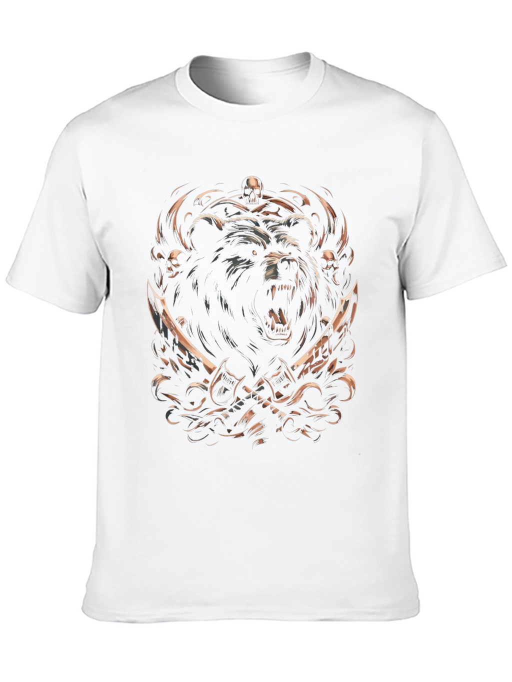 Bear Warrior Black T-Shirt