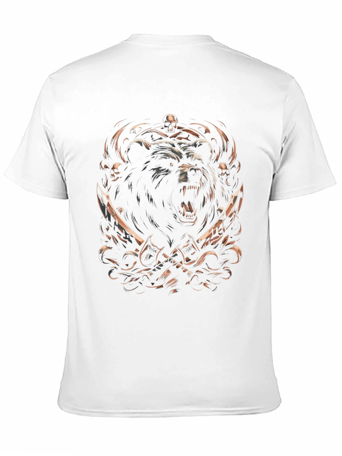 Bear Warrior Black T-Shirt