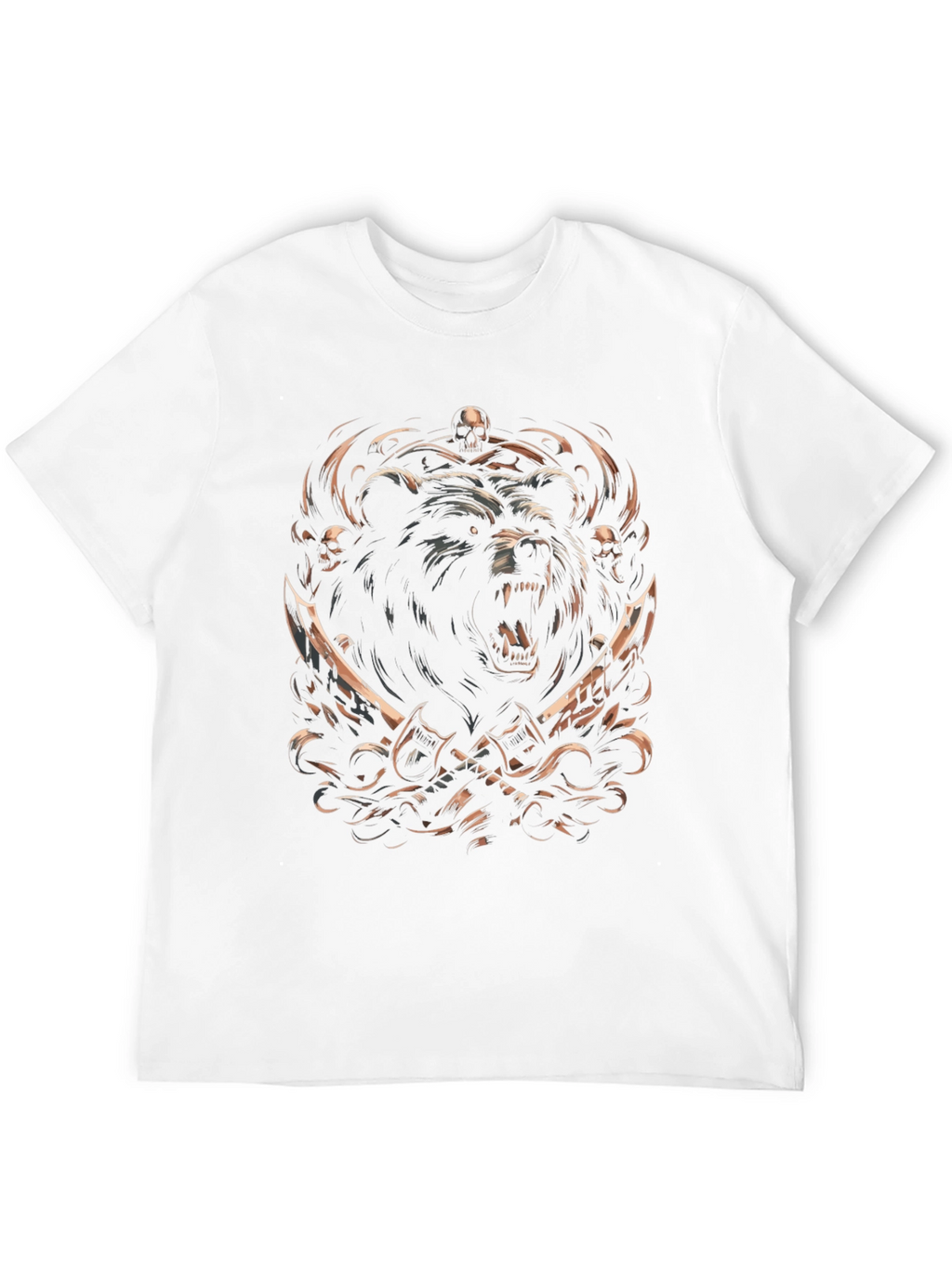 Bear Warrior Black T-Shirt