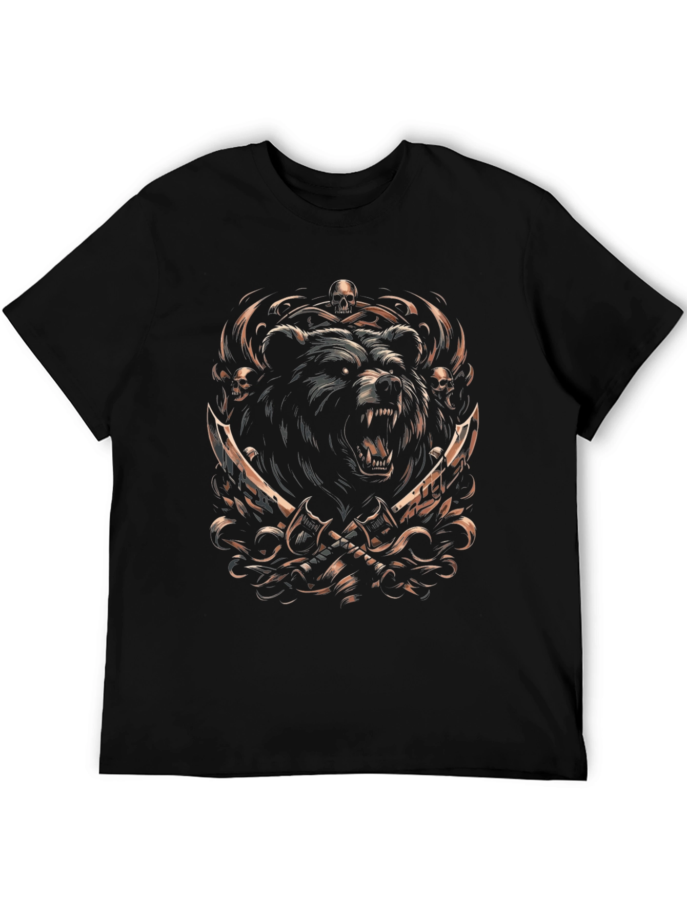 Bear Warrior Black T-Shirt