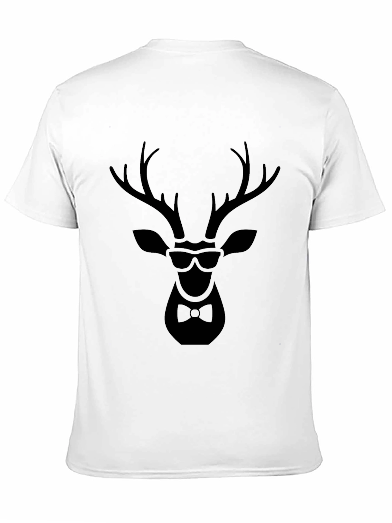 Cool Deer Graphic Tee - Stylish Animal Print T-Shirt