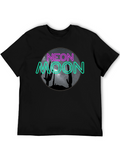 Neon Moon Graphic Tee - Desert Night Sky