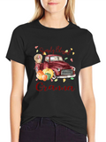 Simply Blessed Grandma Thanksgiving T-Shirt